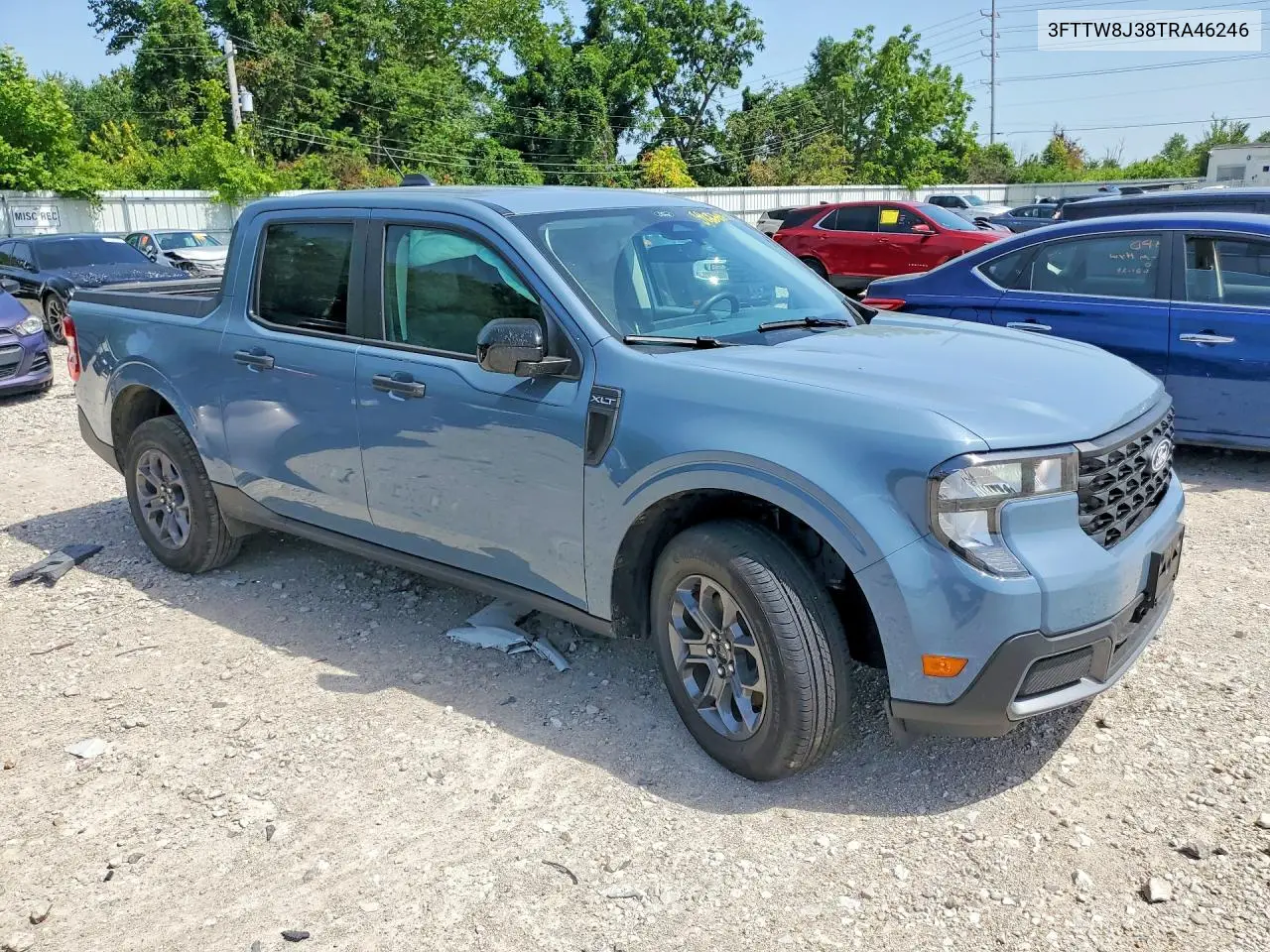 2026 Ford Maverick Xlt VIN: 3FTTW8J38TRA46246 Lot: 59220636