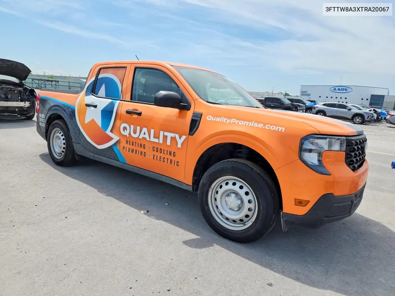 2026 Ford Maverick Xl VIN: 3FTTW8A3XTRA20067 Lot: 59289176