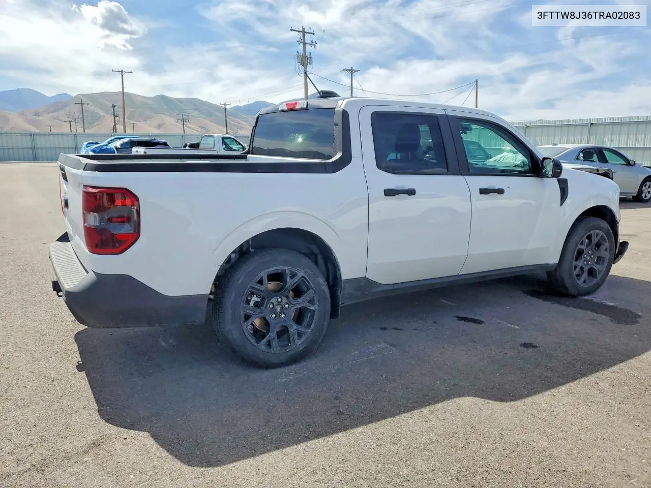 2026 Ford Maverick VIN: 3FTTW8J36TRA02083 Lot: 59590576