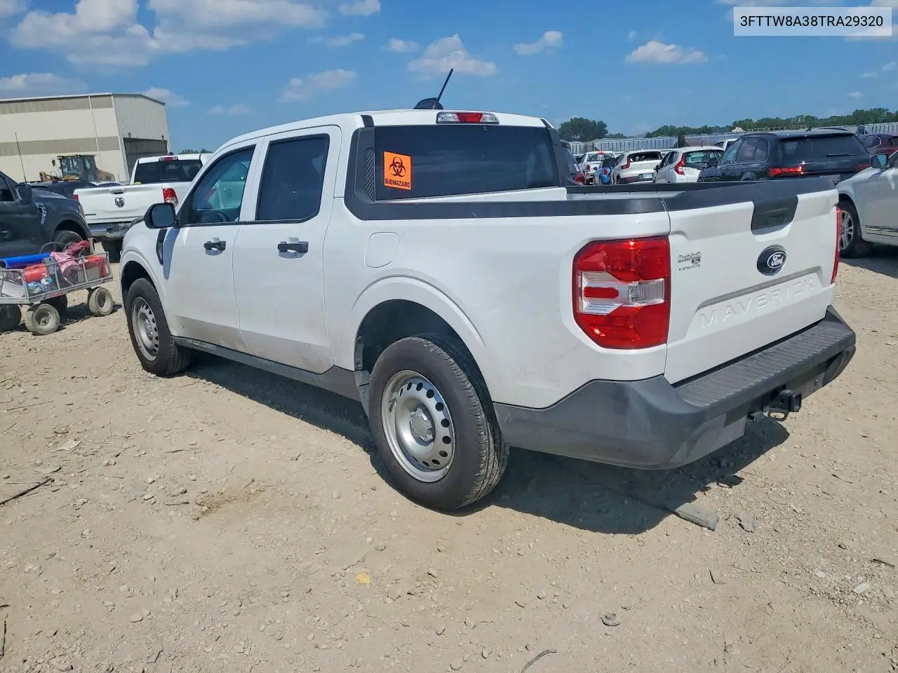 2026 Ford Maverick VIN: 3FTTW8A38TRA29320 Lot: 59973076