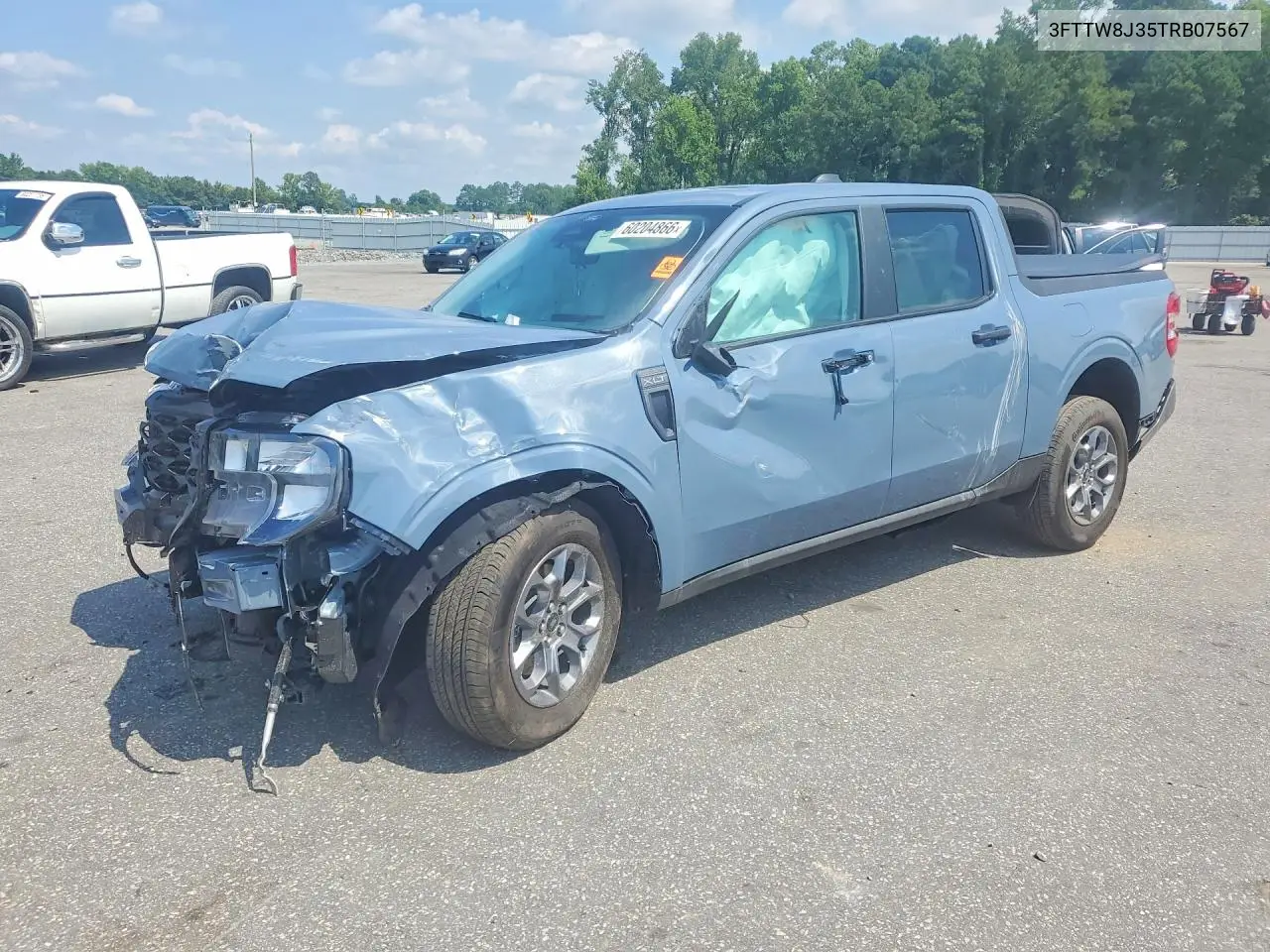 2026 Ford Maverick Xlt VIN: 3FTTW8J35TRB07567 Lot: 60204866