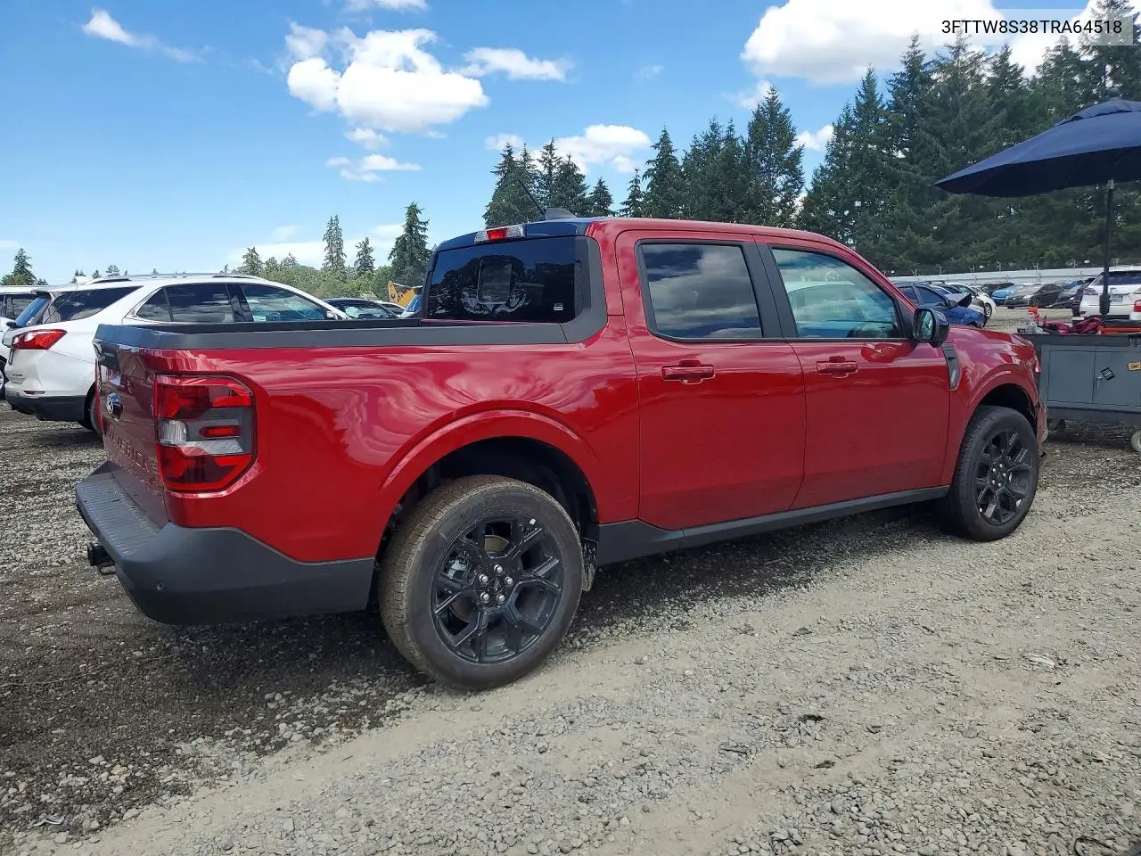2026 Ford Maverick Lariat VIN: 3FTTW8S38TRA64518 Lot: 60470186