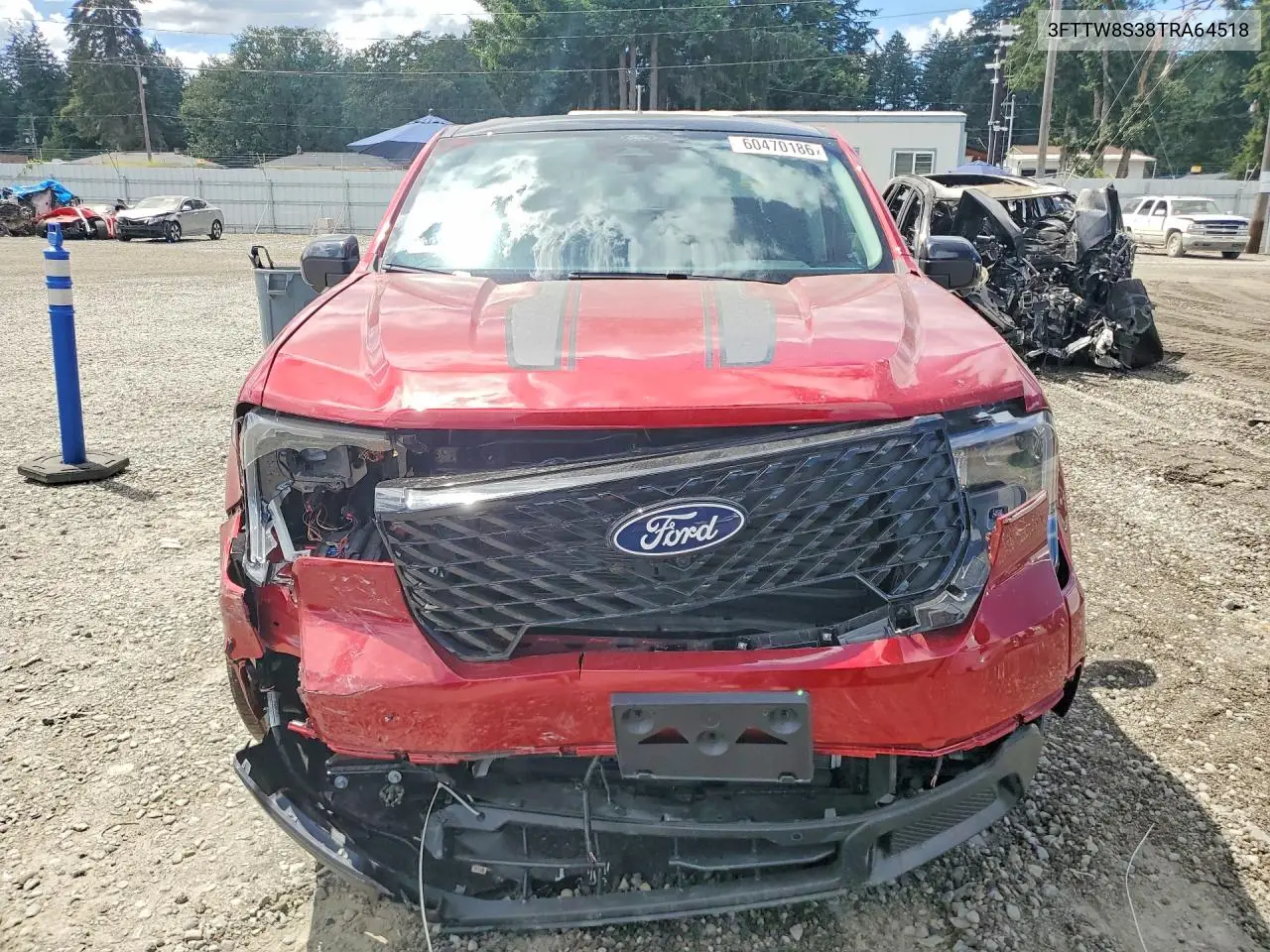 2026 Ford Maverick Lariat VIN: 3FTTW8S38TRA64518 Lot: 60470186