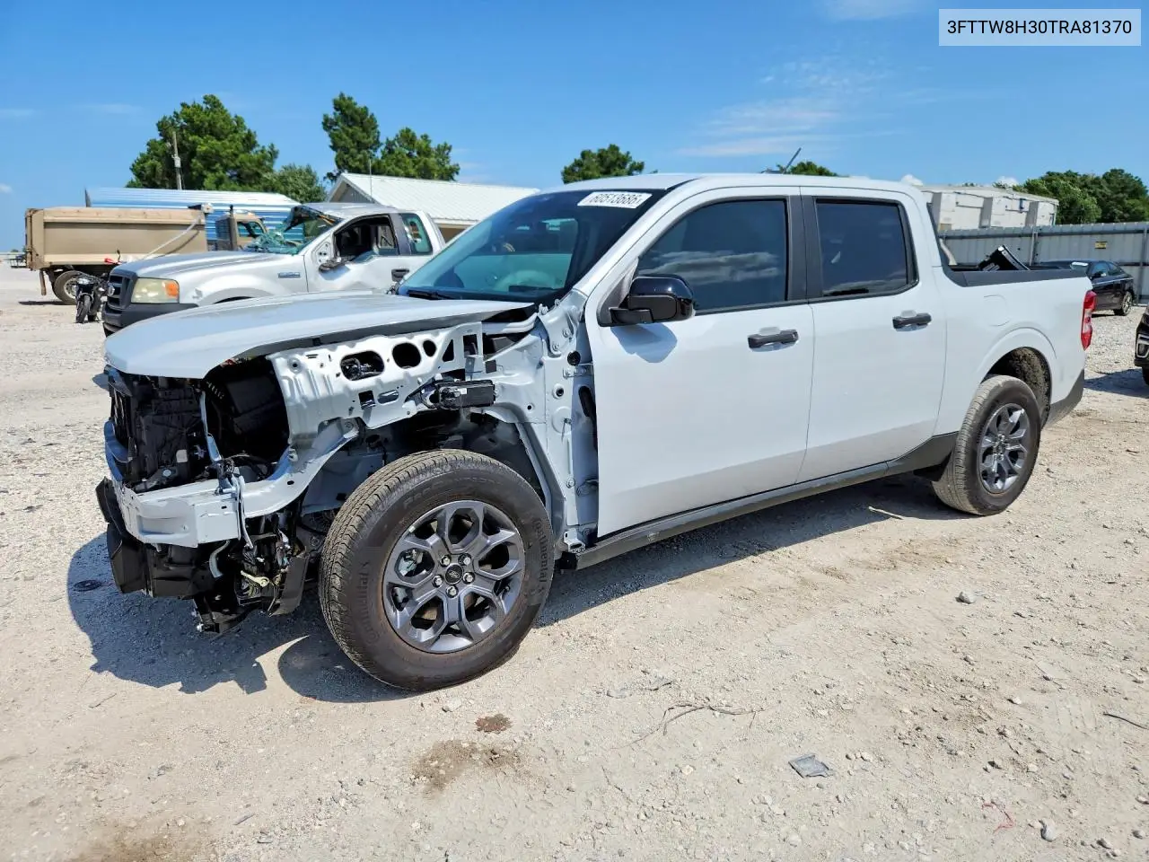 2026 Ford Maverick Xlt VIN: 3FTTW8H30TRA81370 Lot: 60513686