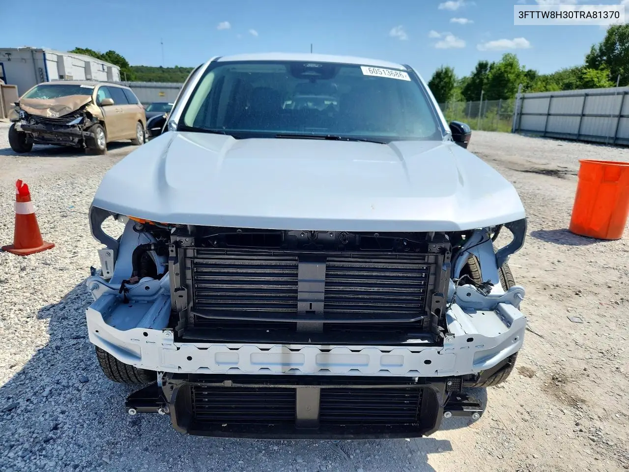 2026 Ford Maverick Xlt VIN: 3FTTW8H30TRA81370 Lot: 60513686