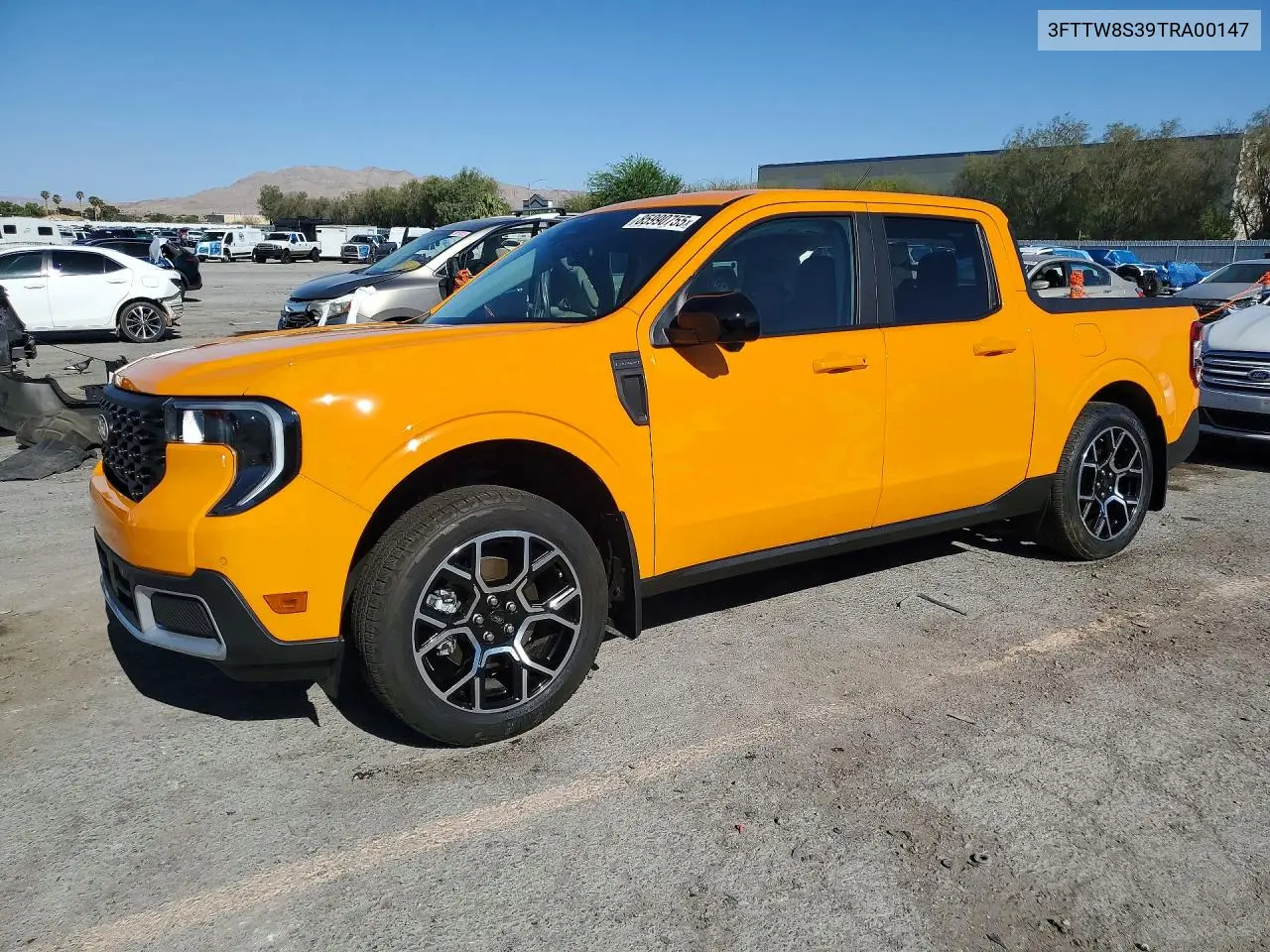 2026 Ford Maverick Lariat VIN: 3FTTW8S39TRA00147 Lot: 85990755