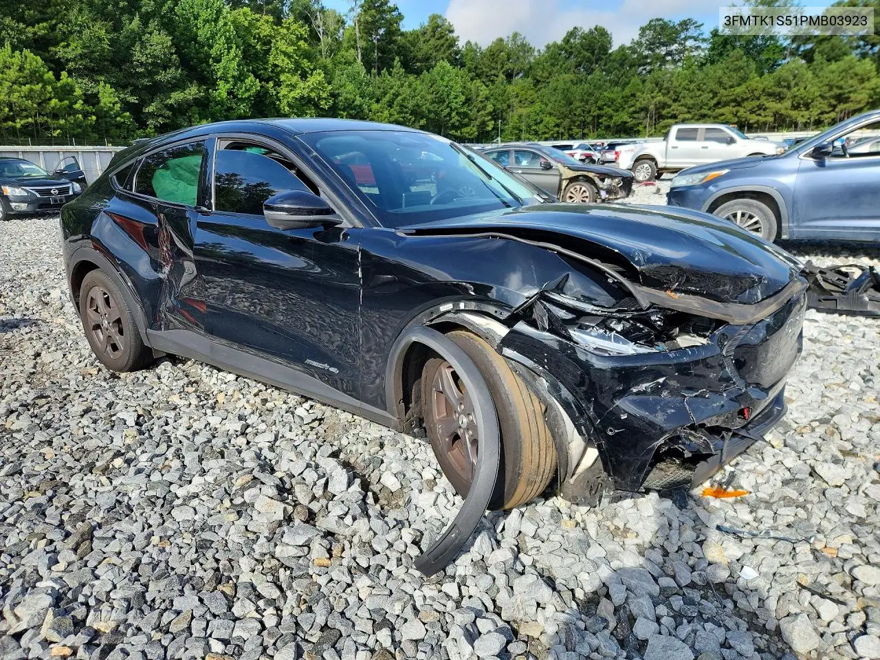2023 Ford Mustang Mach-E Select VIN: 3FMTK1S51PMB03923 Lot: 60932986