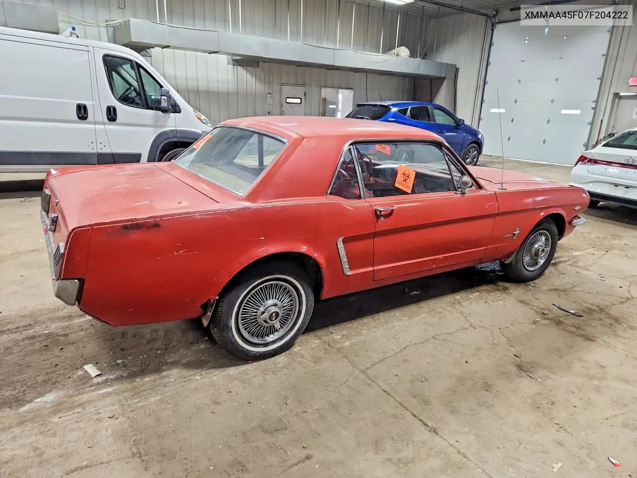 1965 Ford Mustang VIN: F07F204222 Lot: 79492235