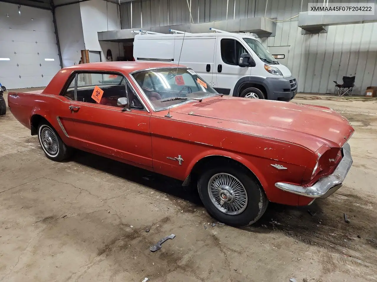 1965 Ford Mustang VIN: F07F204222 Lot: 79492235