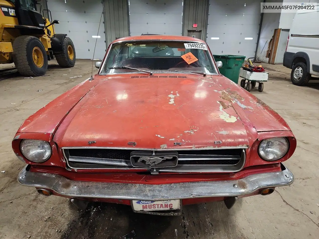 1965 Ford Mustang VIN: F07F204222 Lot: 79492235