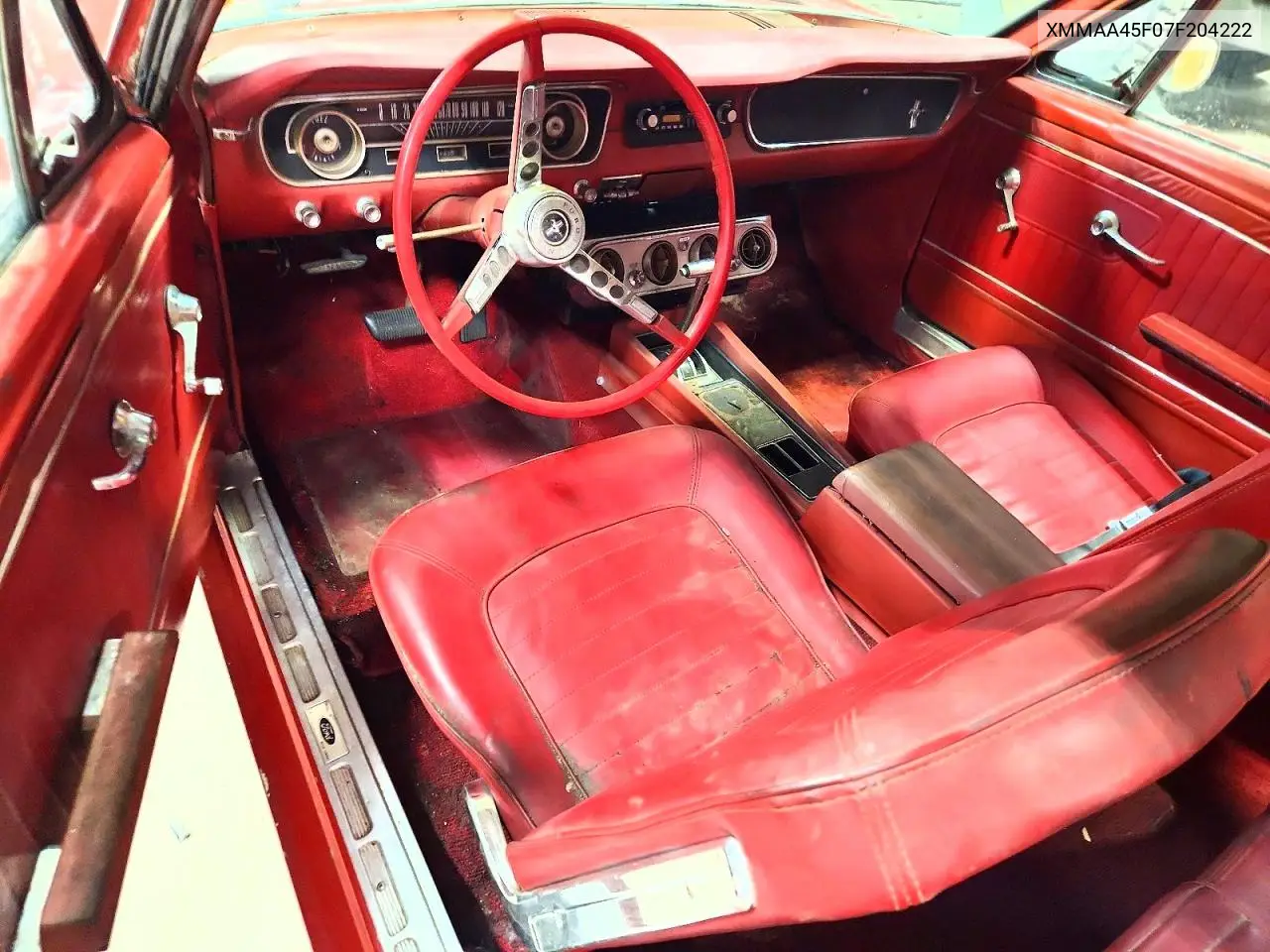 1965 Ford Mustang VIN: F07F204222 Lot: 79492235