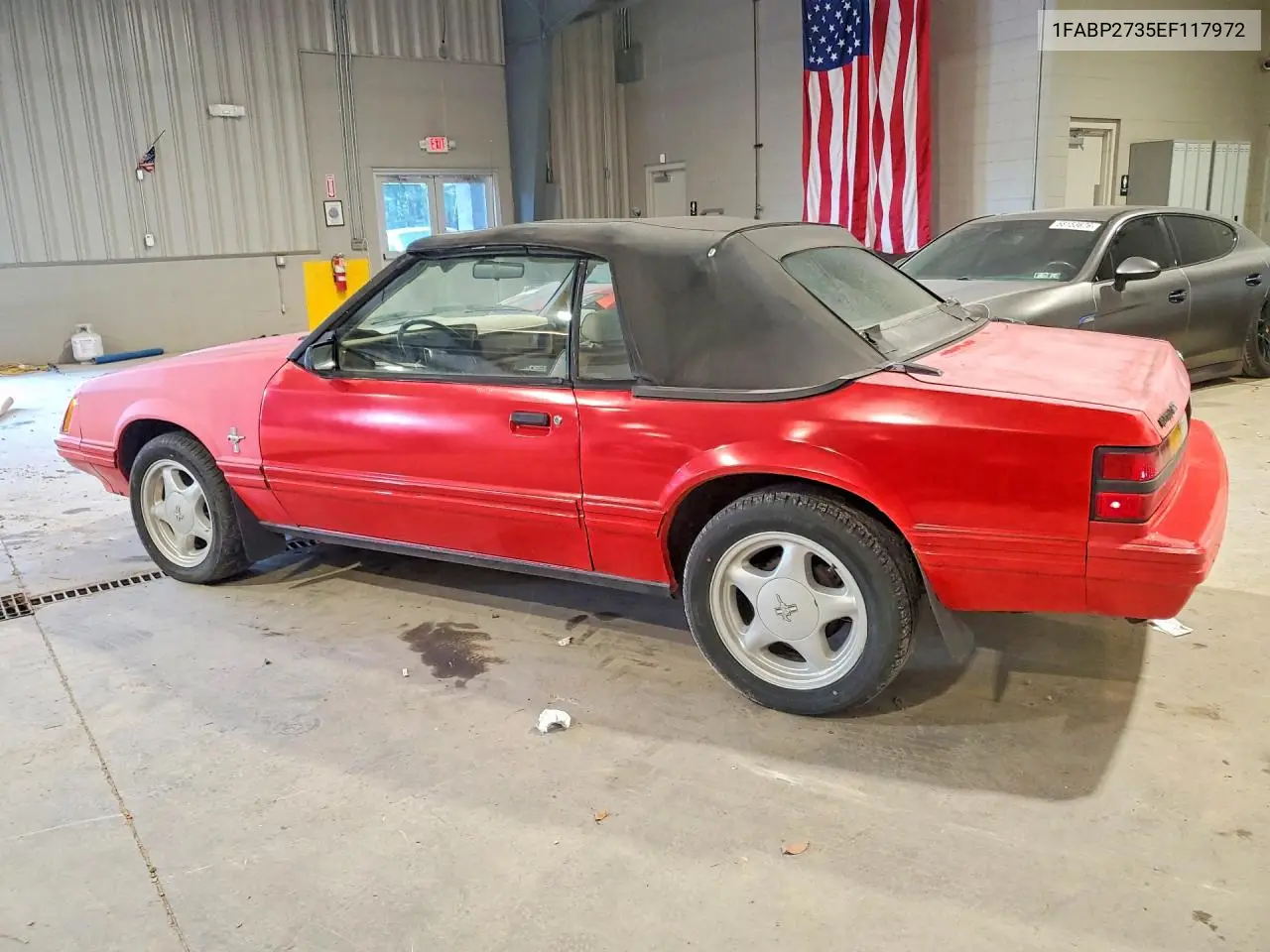 1984 Ford Mustang Glx VIN: 1FABP2735EF117972 Lot: 60808666