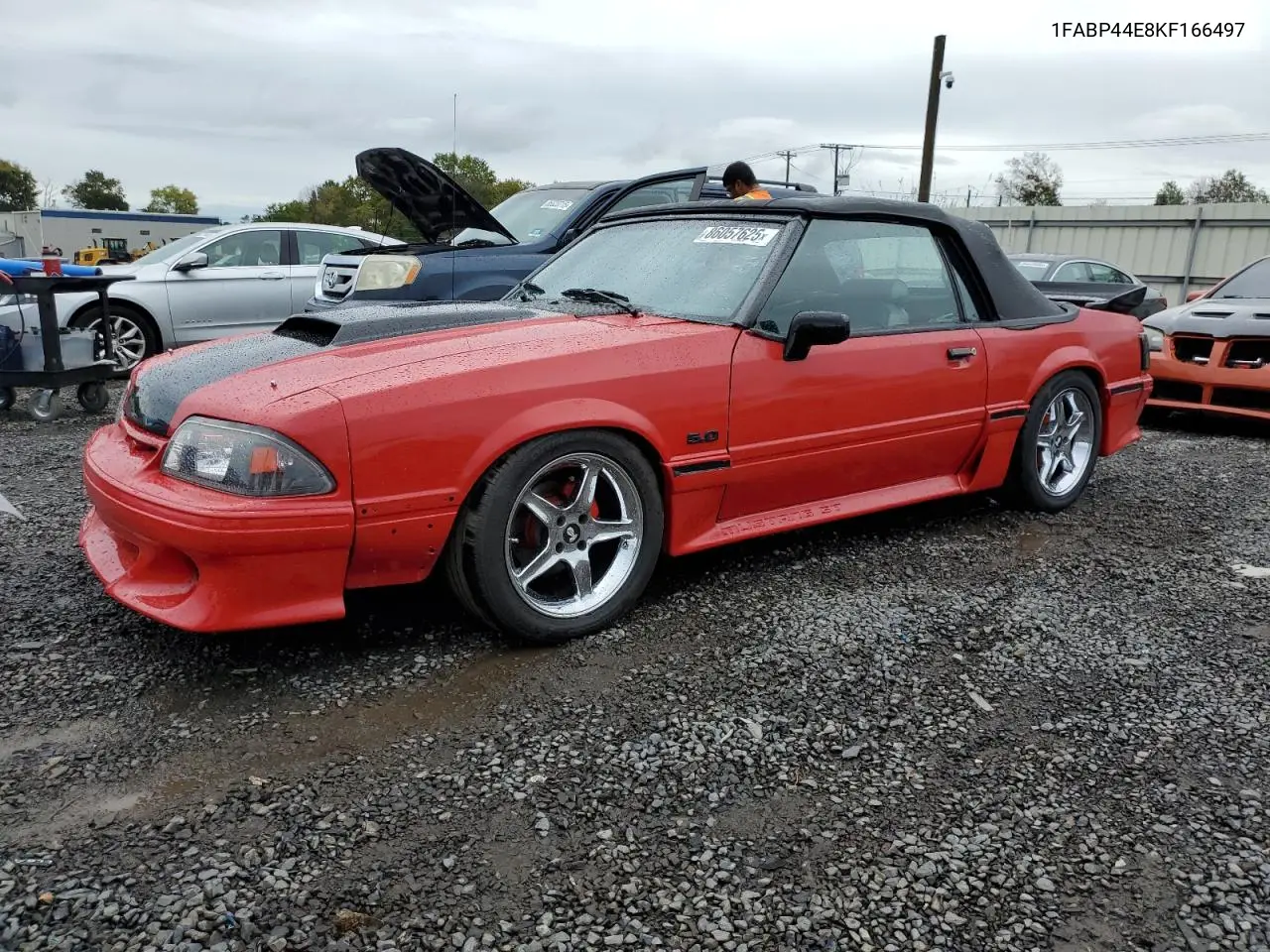 1FABP44E8KF166497 1989 Ford Mustang Lx