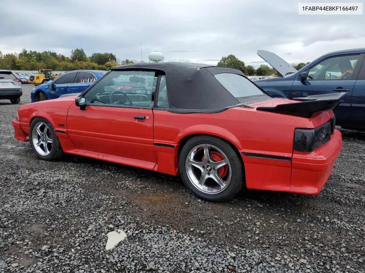 1FABP44E8KF166497 1989 Ford Mustang Lx