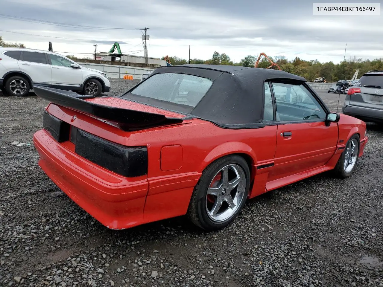 1FABP44E8KF166497 1989 Ford Mustang Lx