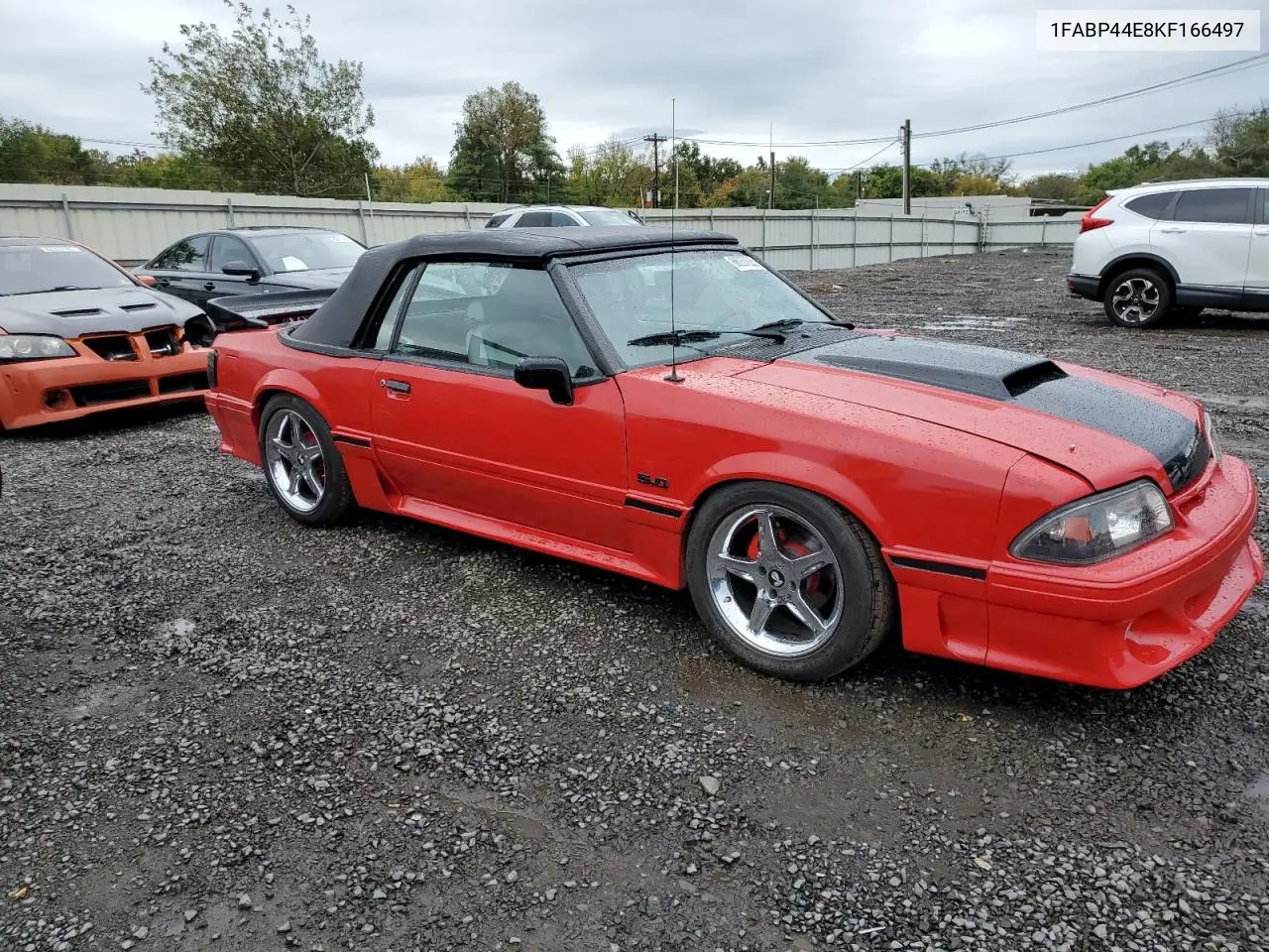 1FABP44E8KF166497 1989 Ford Mustang Lx