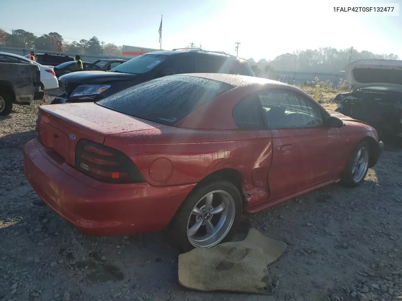 1FALP42T0SF132477 1995 Ford Mustang Gt