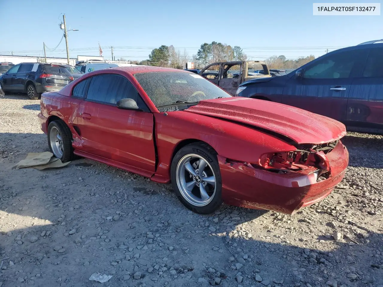 1FALP42T0SF132477 1995 Ford Mustang Gt