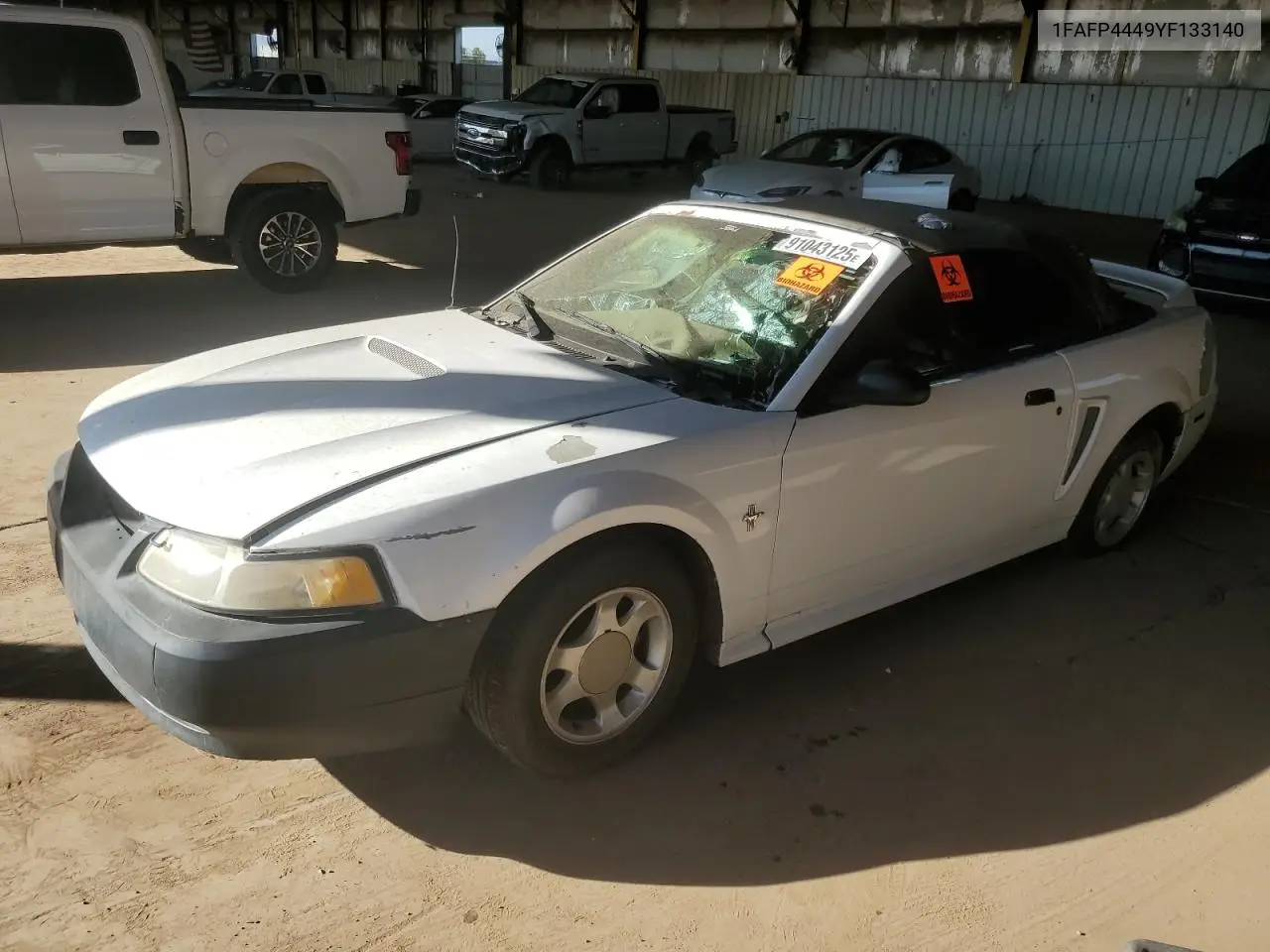 1FAFP4449YF133140 1995 Ford Mustang