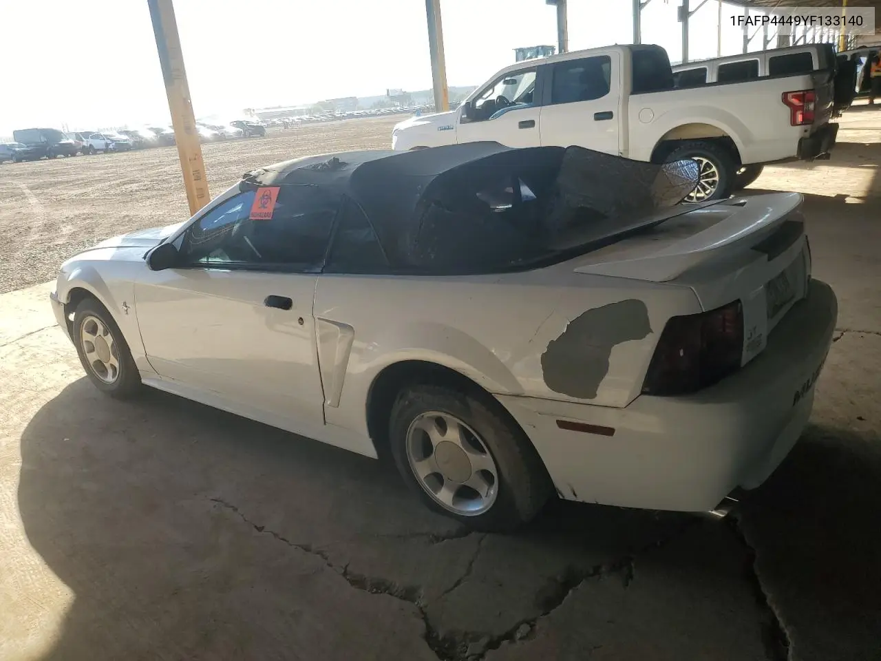 1FAFP4449YF133140 1995 Ford Mustang