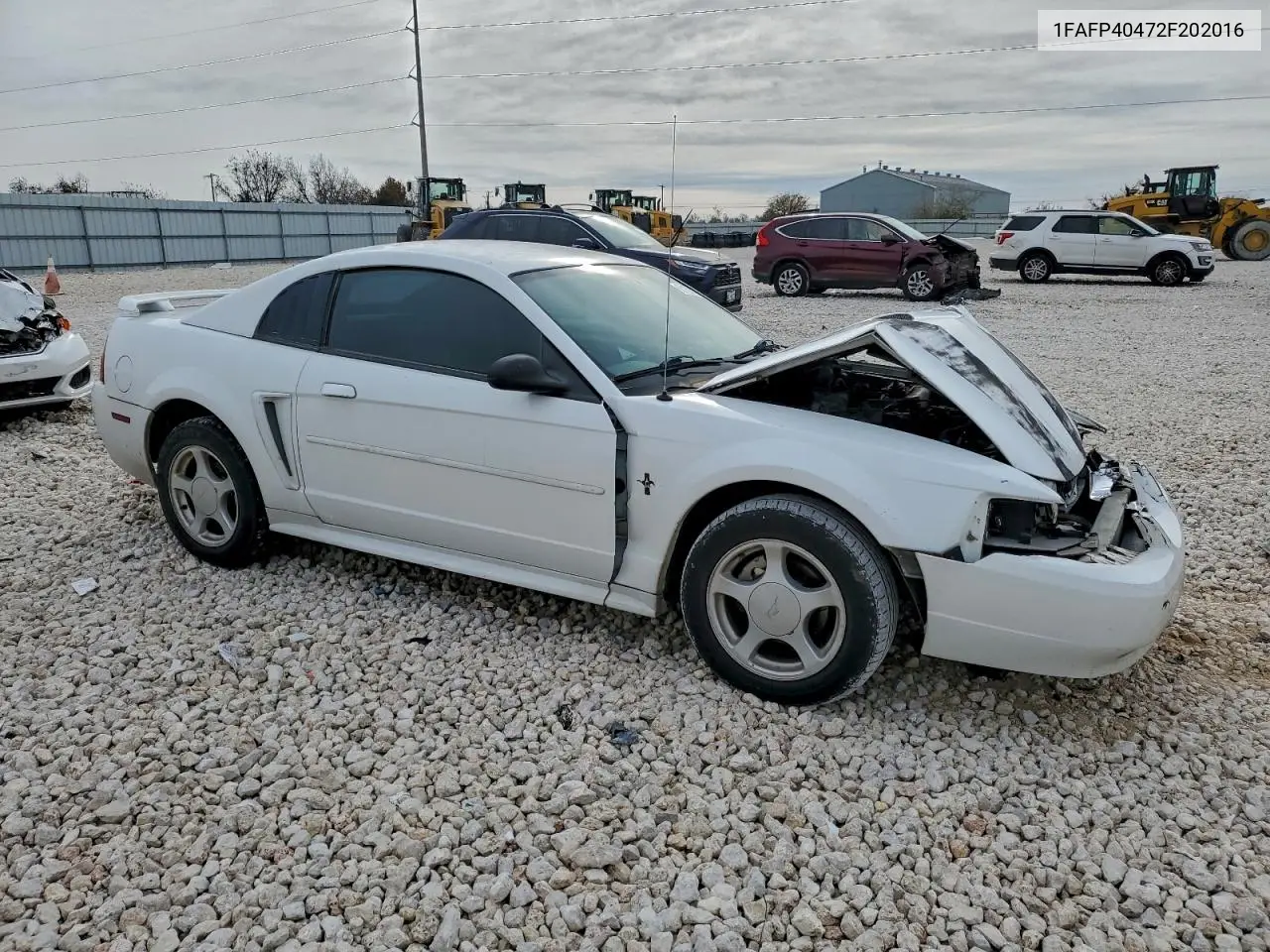 1FAFP40472F202016 2002 Ford Mustang