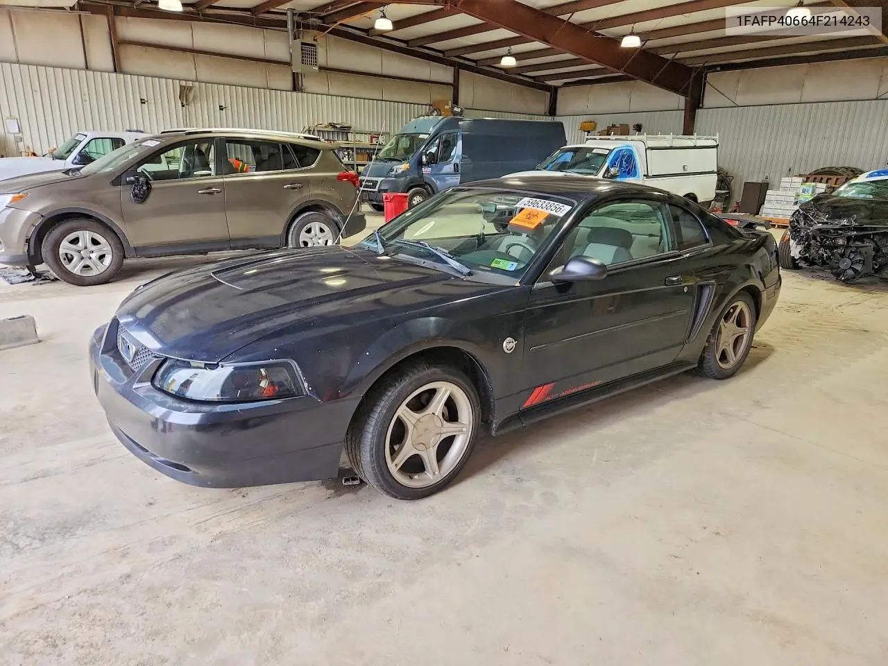2004 Ford Mustang VIN: 1FAFP40664F214243 Lot: 59633856