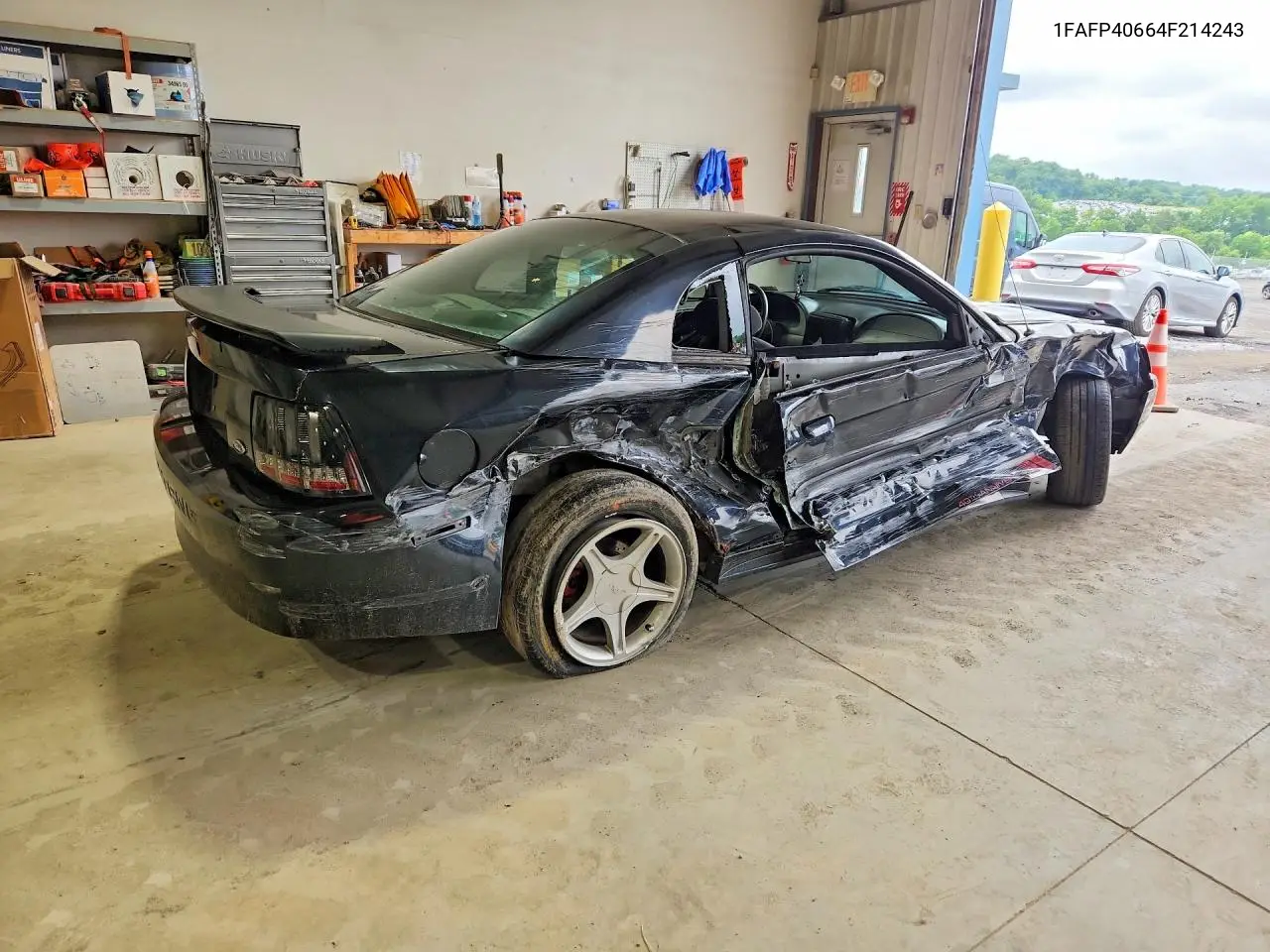 2004 Ford Mustang VIN: 1FAFP40664F214243 Lot: 59633856