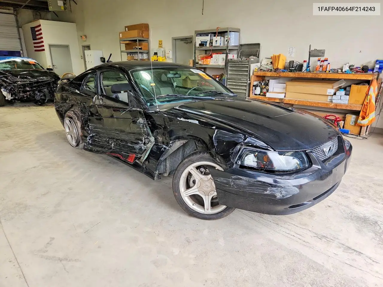 2004 Ford Mustang VIN: 1FAFP40664F214243 Lot: 59633856
