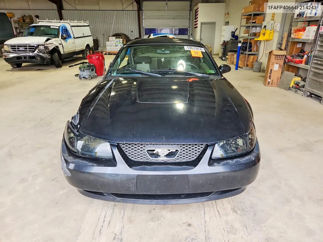 2004 Ford Mustang VIN: 1FAFP40664F214243 Lot: 59633856