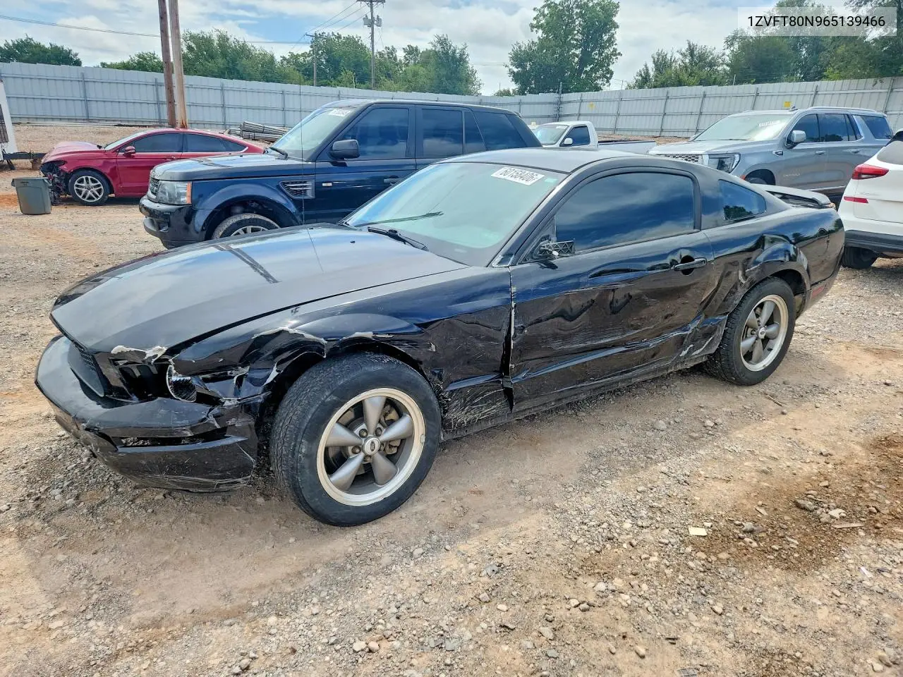 2006 Ford Mustang VIN: 1ZVFT80N965139466 Lot: 60158406