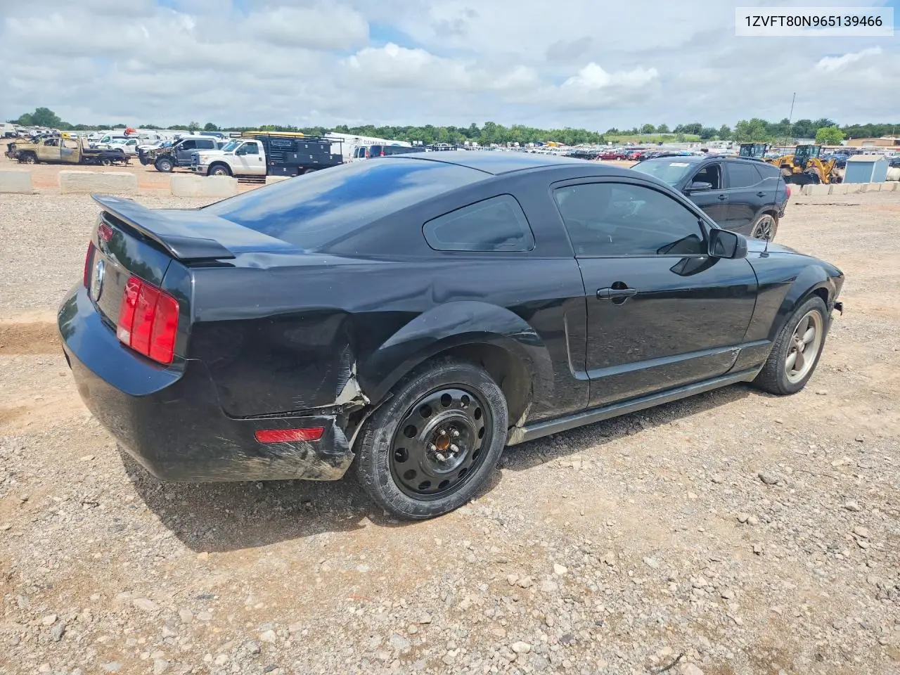 2006 Ford Mustang VIN: 1ZVFT80N965139466 Lot: 60158406