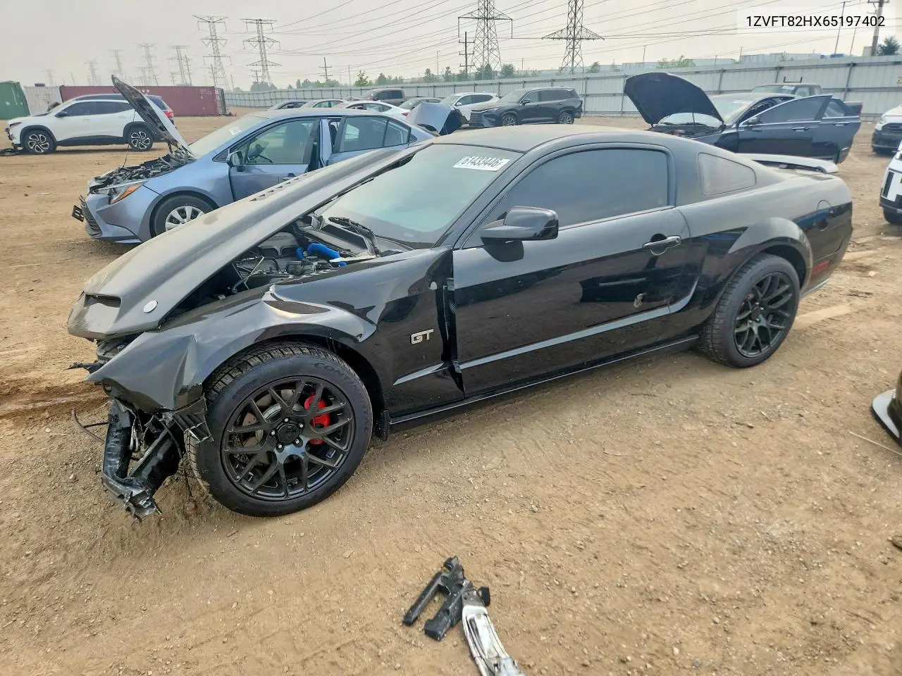 2006 Ford Mustang Gt VIN: 1ZVFT82HX65197402 Lot: 61433446