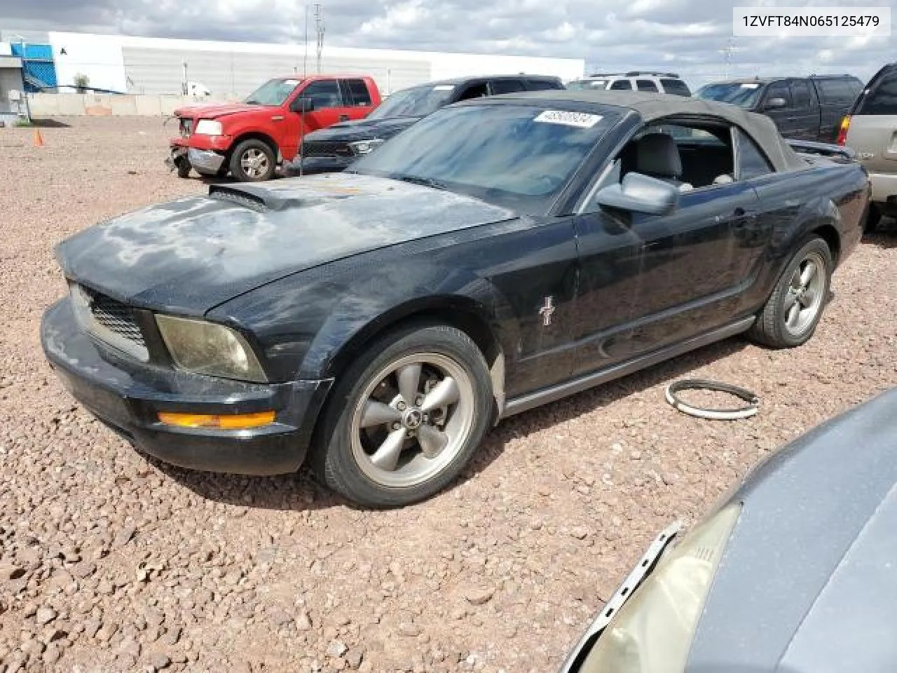 2006 Ford Mustang VIN: 1ZVFT84N065125479 Lot: 88999935