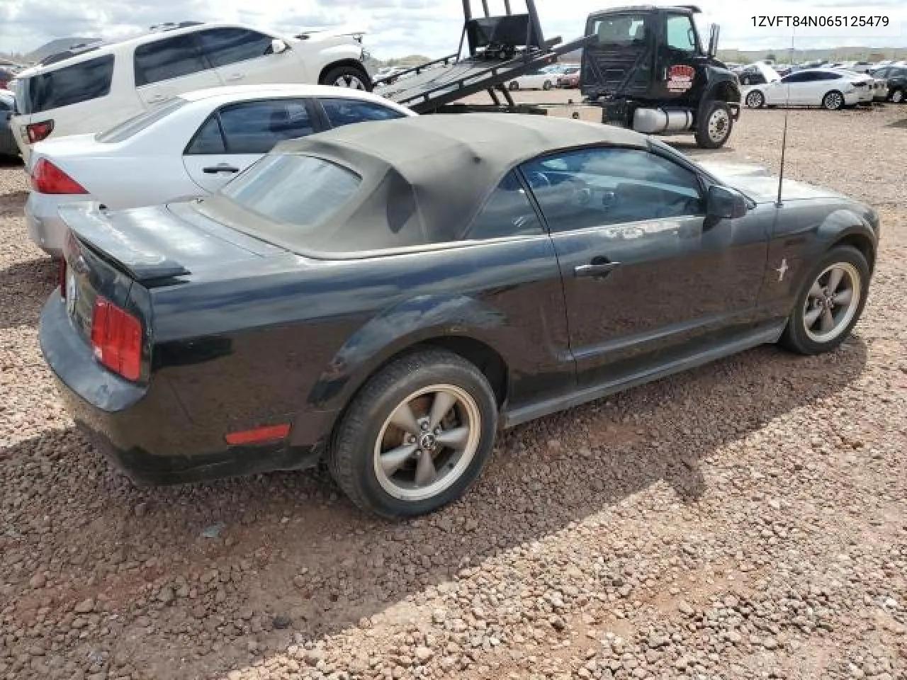 2006 Ford Mustang VIN: 1ZVFT84N065125479 Lot: 88999935