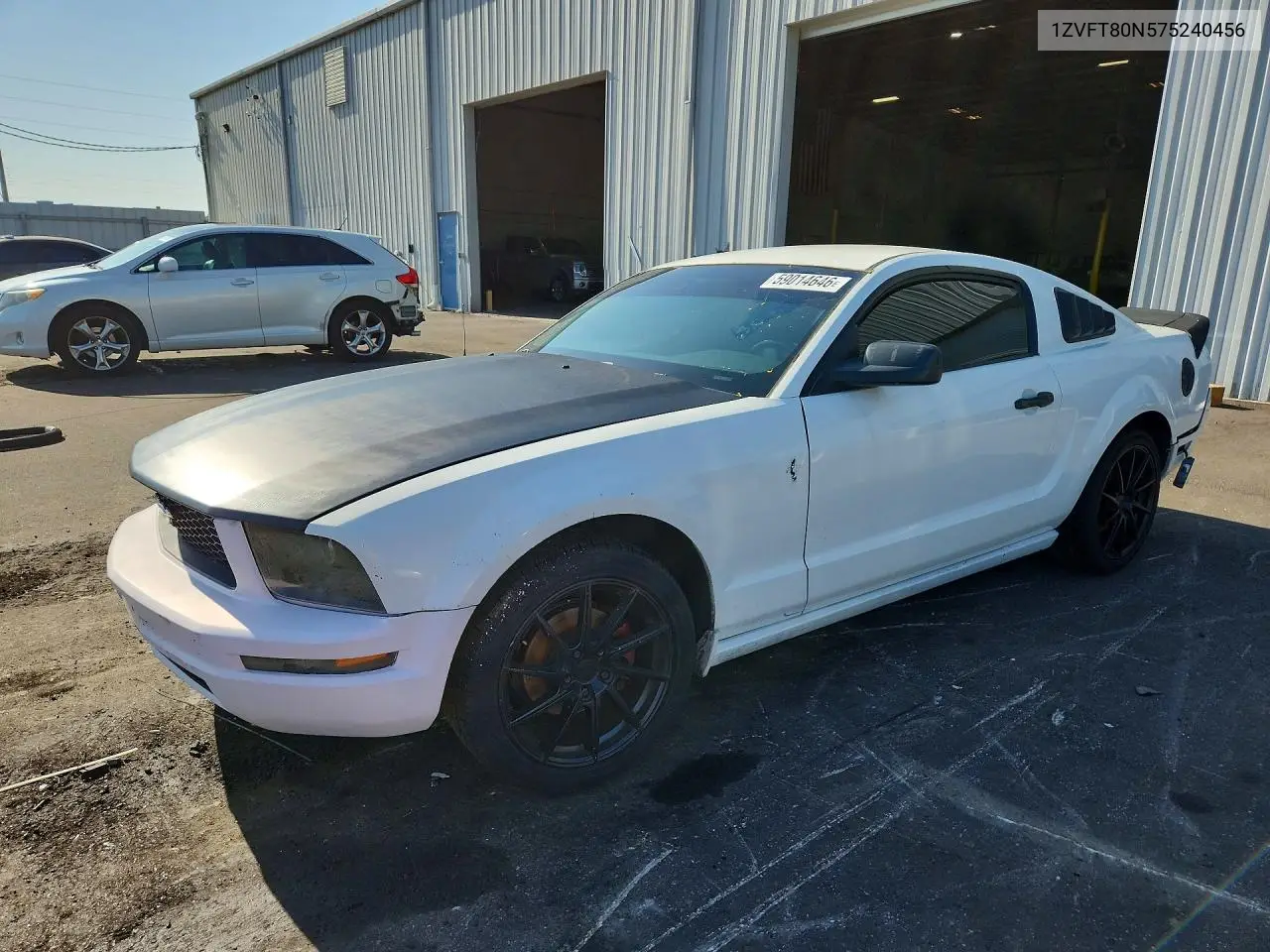 1ZVFT80N575240456 2007 Ford Mustang