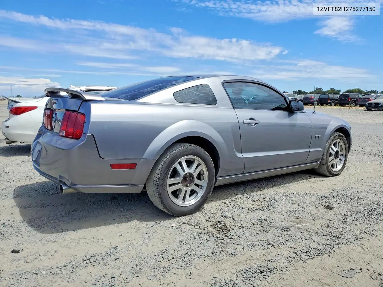 2007 Ford Mustang Gt VIN: 1ZVFT82H275277150 Lot: 61737956