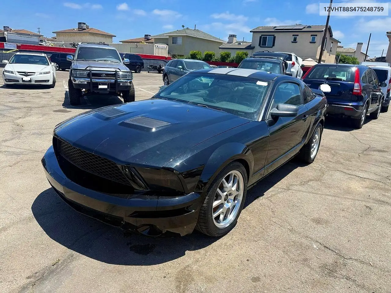 2007 Ford Mustang Shelby Gt500 VIN: 1ZVHT88S475248759 Lot: 62091316