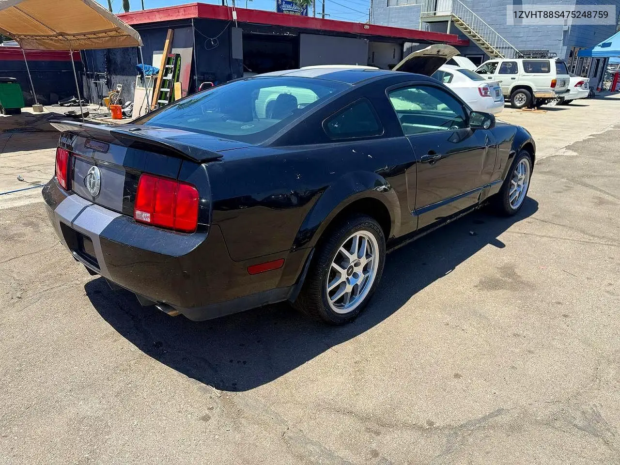 2007 Ford Mustang Shelby Gt500 VIN: 1ZVHT88S475248759 Lot: 62091316