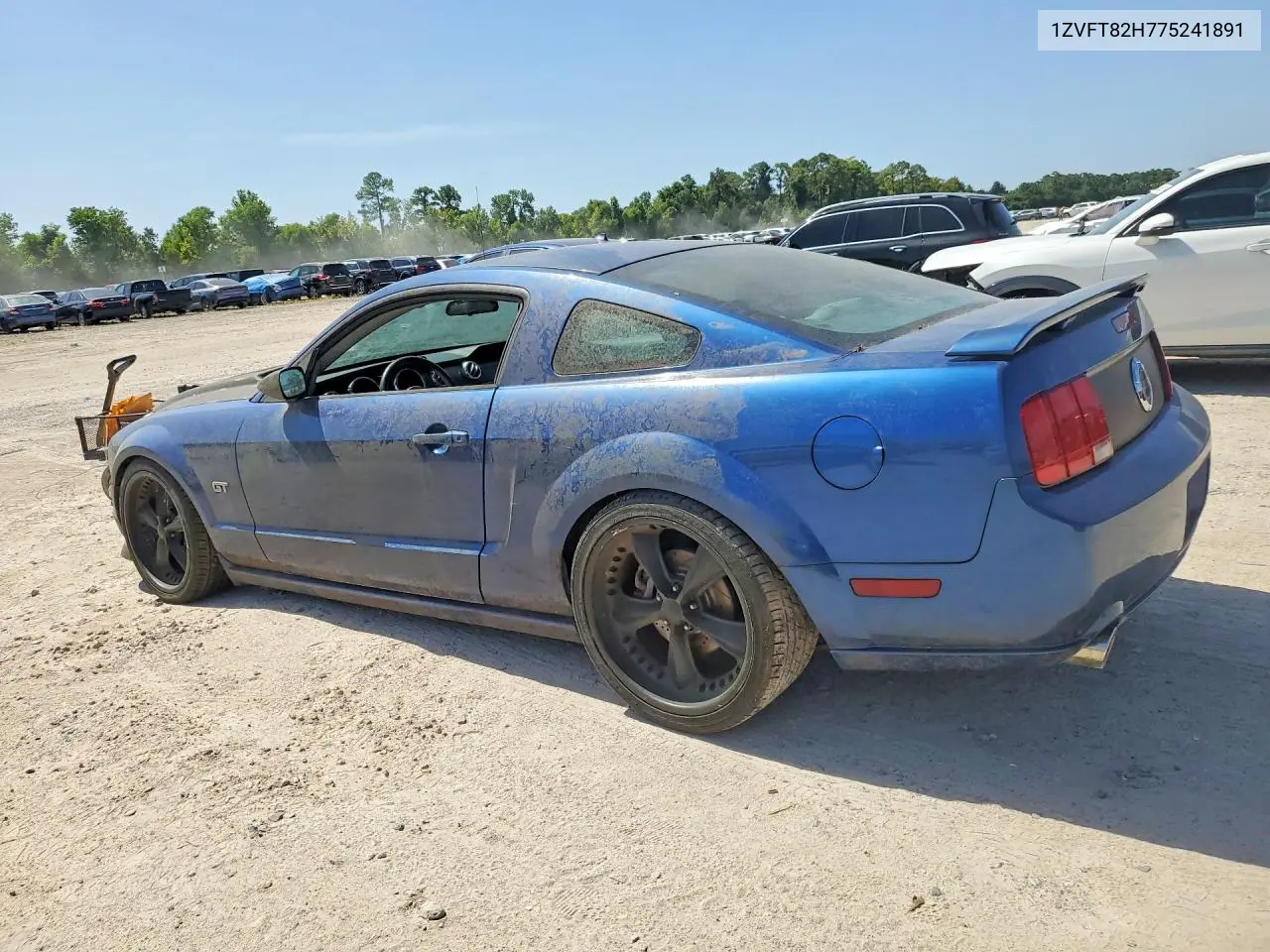2007 Ford Mustang Gt VIN: 1ZVFT82H775241891 Lot: 62117326