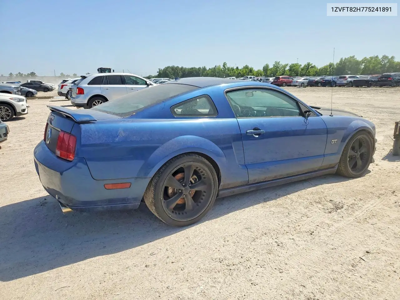 2007 Ford Mustang Gt VIN: 1ZVFT82H775241891 Lot: 62117326