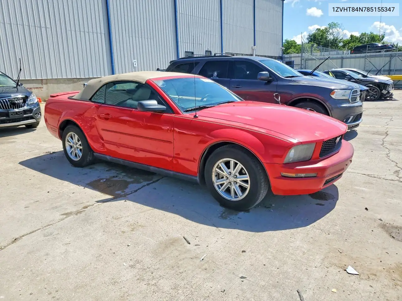 1ZVHT84N785155347 2008 Ford Mustang