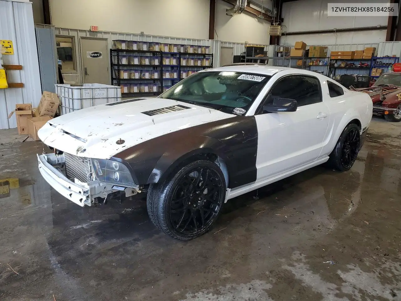 2008 Ford Mustang Gt VIN: 1ZVHT82HX85184256 Lot: 58907506