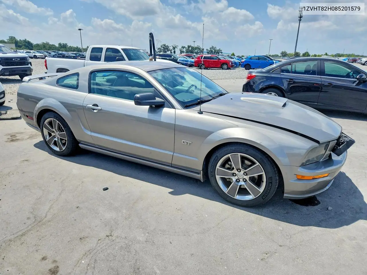 2008 Ford Mustang Gt VIN: 1ZVHT82H085201579 Lot: 61851766
