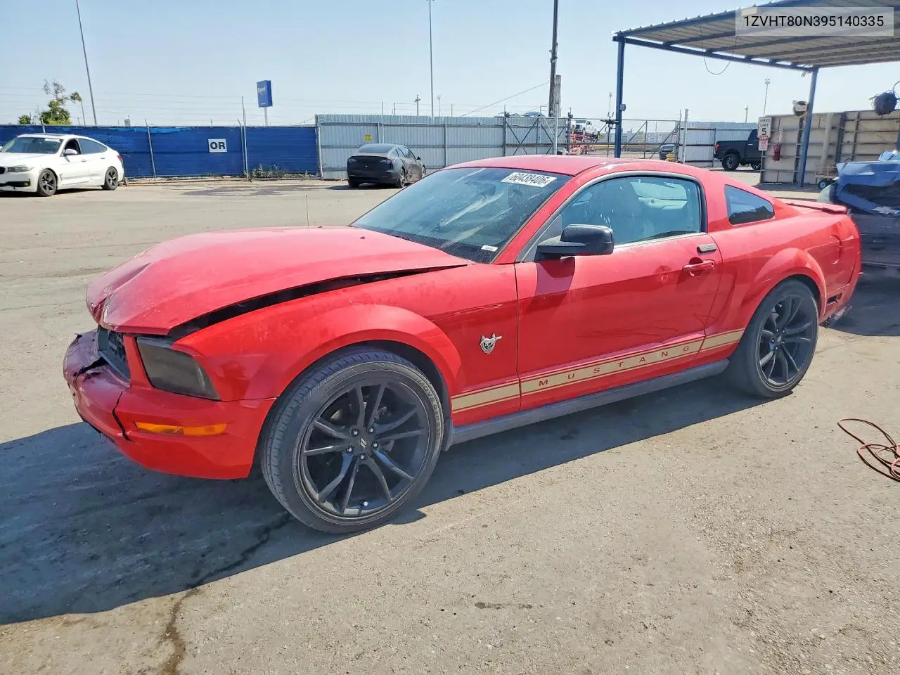 2009 Ford Mustang VIN: 1ZVHT80N395140335 Lot: 60438406