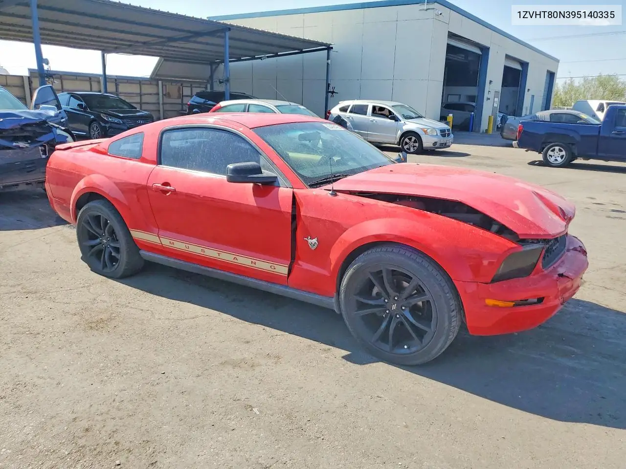 2009 Ford Mustang VIN: 1ZVHT80N395140335 Lot: 60438406