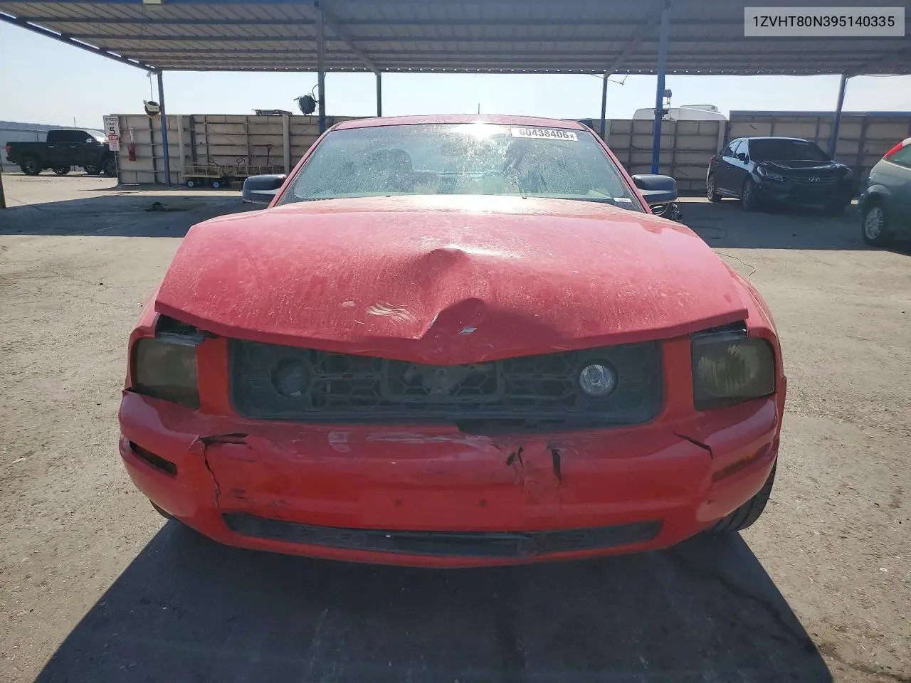 2009 Ford Mustang VIN: 1ZVHT80N395140335 Lot: 60438406