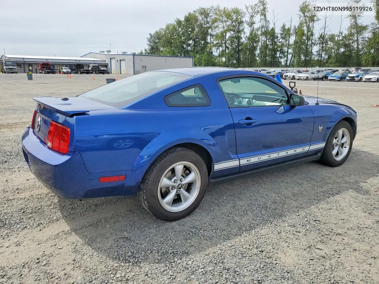 2009 Ford Mustang VIN: 1ZVHT80N995119926 Lot: 61605956