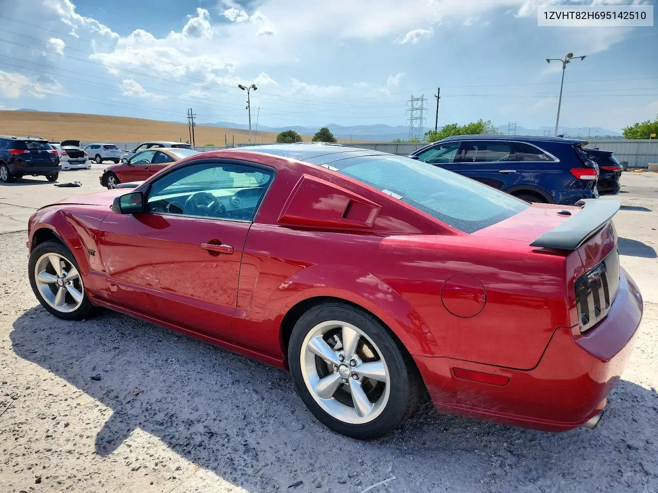 2009 Ford Mustang Gt VIN: 1ZVHT82H695142510 Lot: 62040046