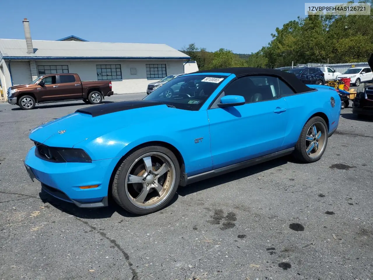 1ZVBP8FH4A5126721 2010 Ford Mustang Gt