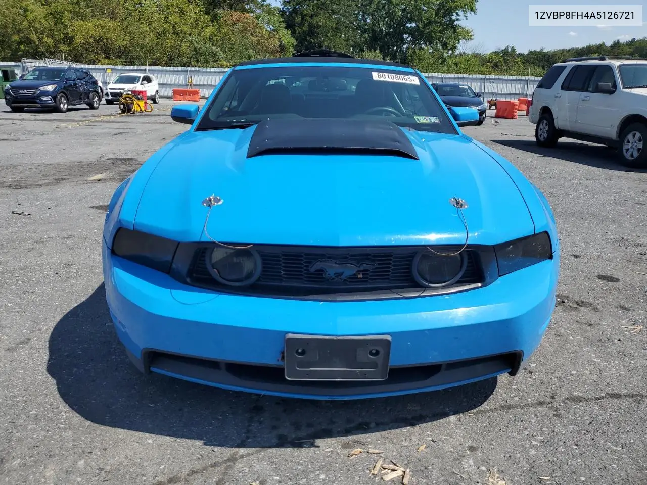 1ZVBP8FH4A5126721 2010 Ford Mustang Gt